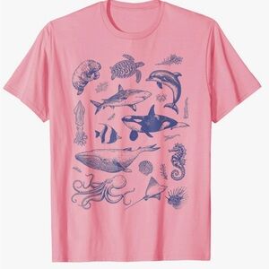 Sea animal shirt
